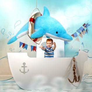 MorisMos Dolphin Stuffed Animals, 55