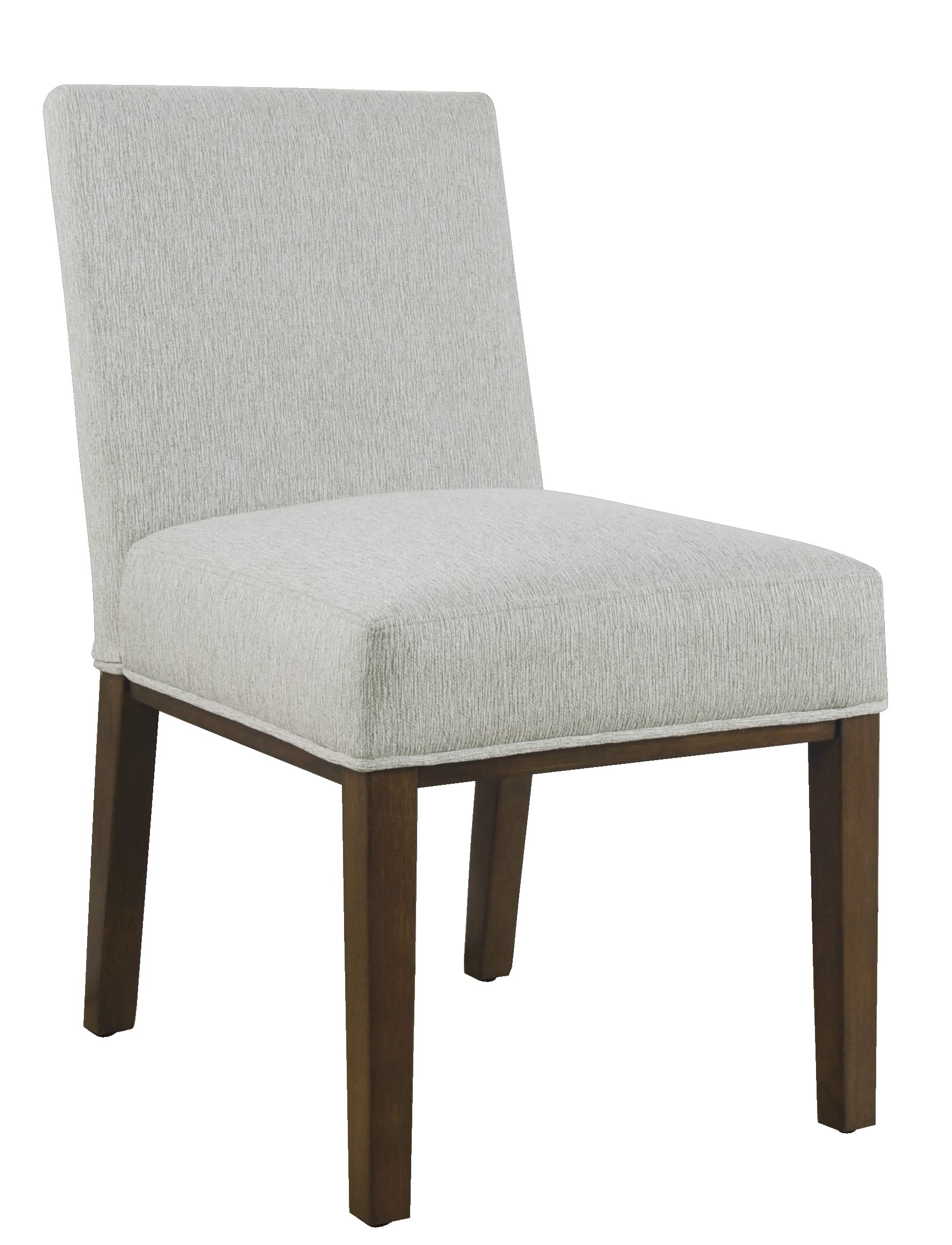 Homepop Single Upholstered Dining Chair Gray Dining Chairs HomePop