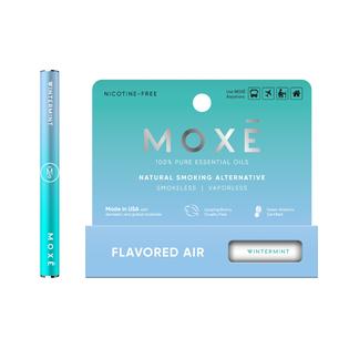 Moxe MOXE Natural Wintermint Air Inhaler | Non Electric Long-Lasting Flavored Air Refreshing Support | Oral Fixation Wintergreen & Me Moxe MOXE Natural Wintermint Air Inhaler | Non Electric Long-Lasting Flavored Air Refreshing Support | Oral Fixation Wintergreen & Me