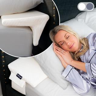 XetraDesign Bed Wedge Pillow for Headboard Gap Up to