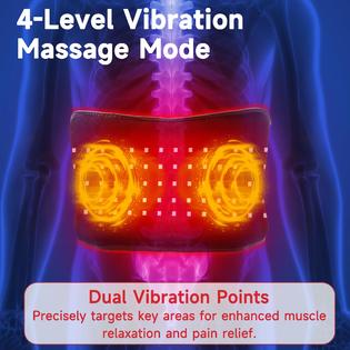 Weetall Red Light Therapy Belt for Body: Massage Heating Infrared Light Device, Portable Cordless 660nm&850nm Pad Wrap with Vibration an Weetall Red Light Therapy Belt for Body: Massage Heating Infrared Light Device, Portable Cordless 660nm&850nm Pad Wrap with Vibration an