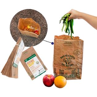 Bag to Earth Kitchen Food Waste Bag Compostable Bag Leak