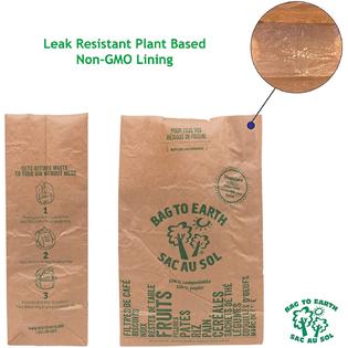 Bag to Earth Kitchen Food Waste Bag Compostable Bag Leak