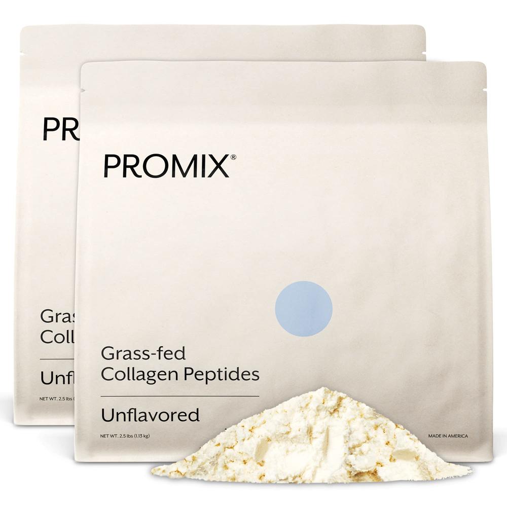 Promix Mp ProMix Nutrition Promix Collagen Peptides, Unflavored - 5lb Bulk ...