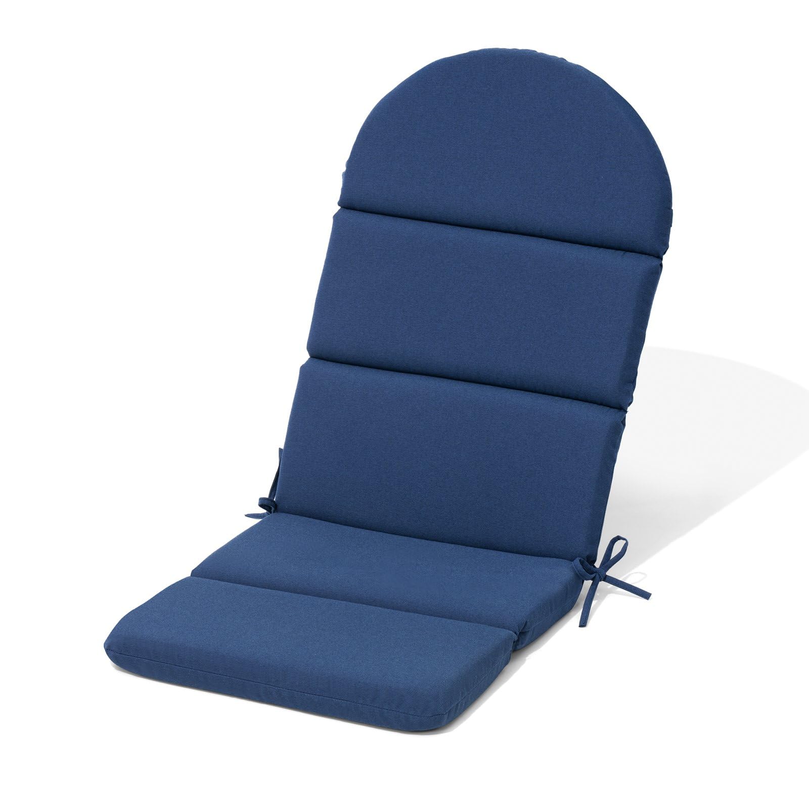 CL-CU006NAV-1 Crestlive Products Adirondack Chair Cushion, Outdoor Rocking Chair  Cushion Waterproof Fade Resistant 50x19.6x2.3 Inch, High Back, image size:1600x1600