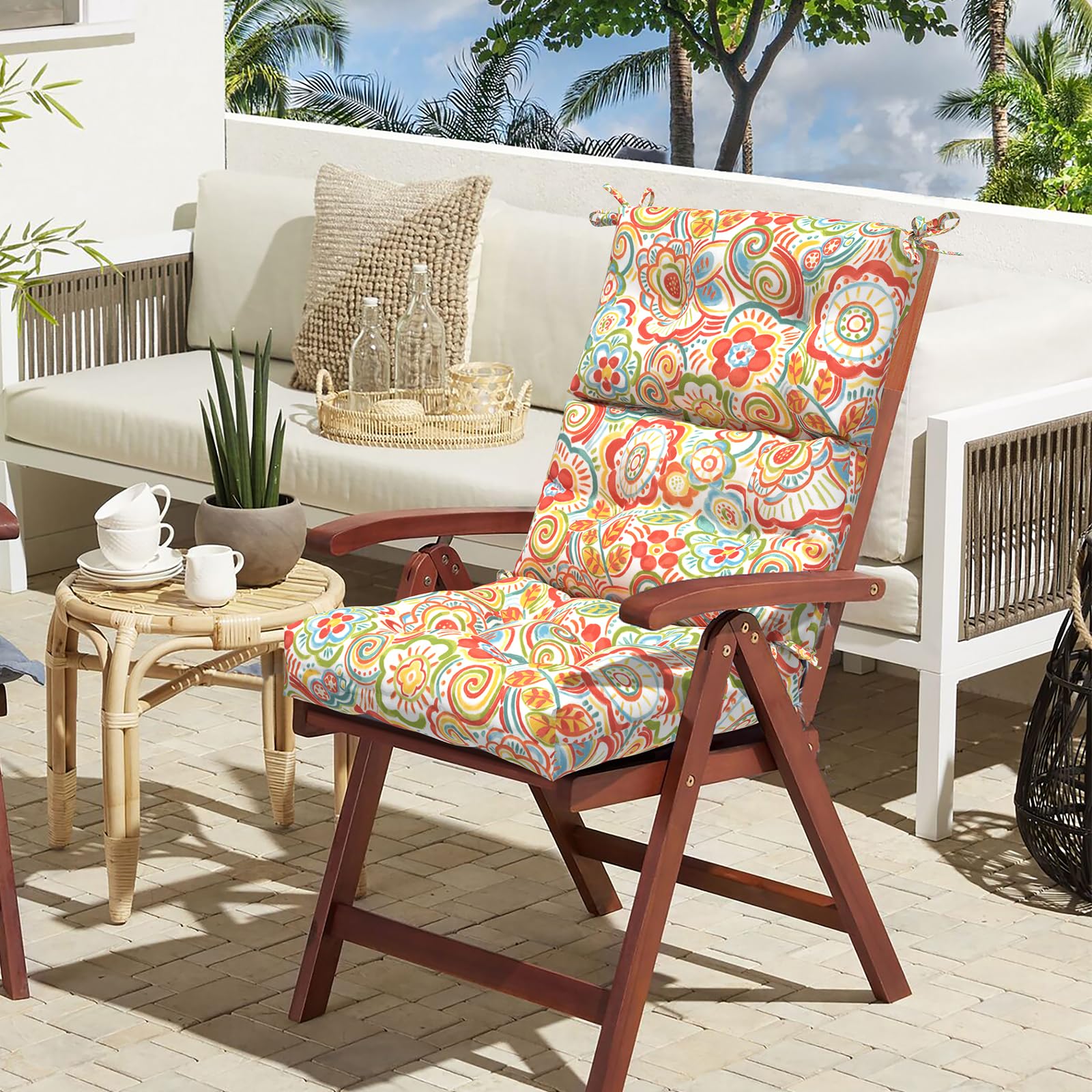 Rocking Chair Replacement Cushions For Patio Chairs Indoor/Outdoor