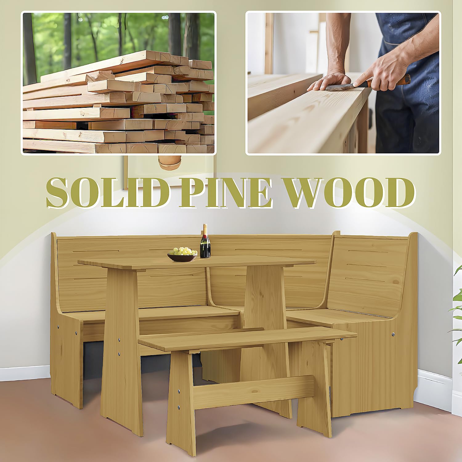 Corner Nook Dining Dining Table Set Corner Table And Chairs Set Of