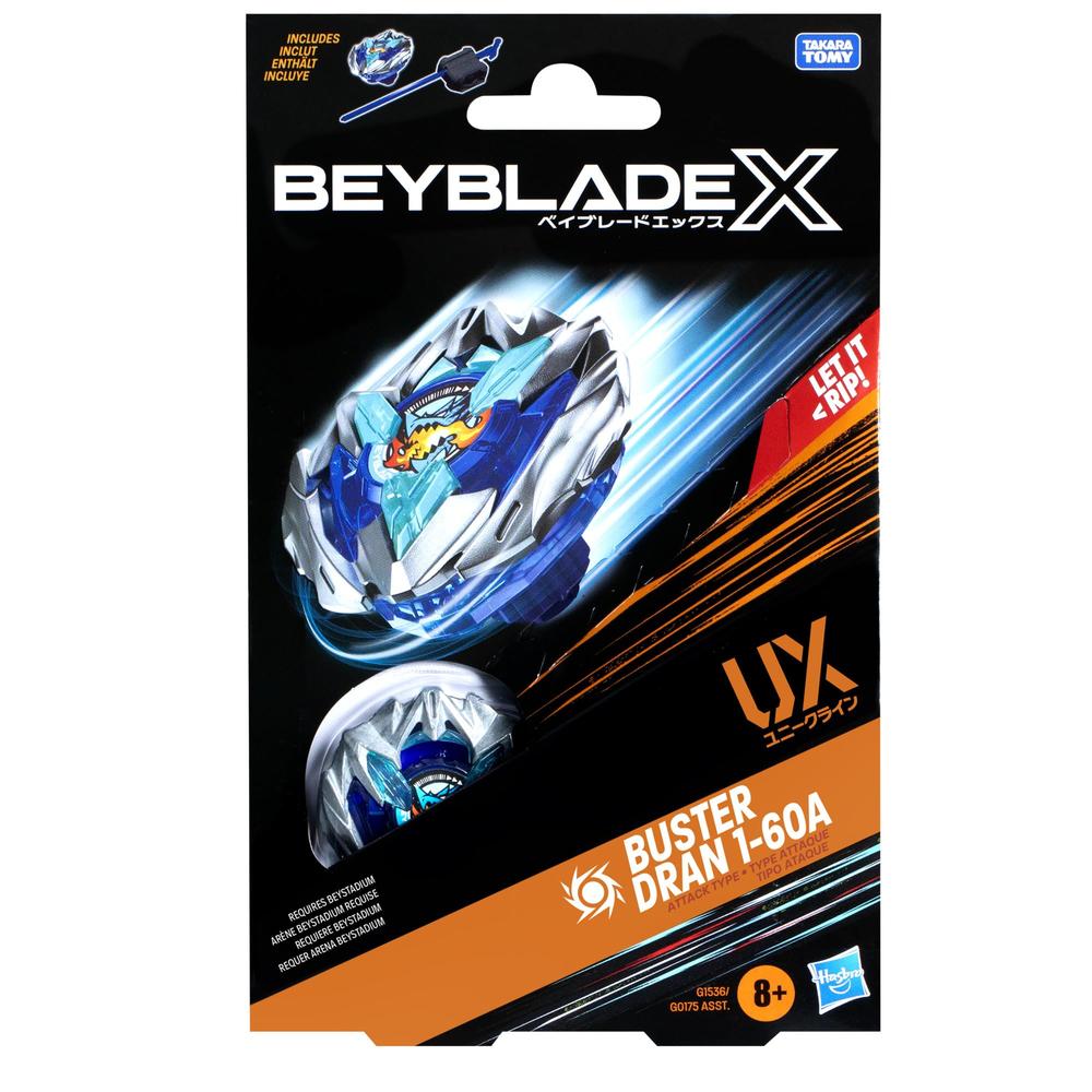 Beyblade X Buster Dran 5-70DB UX Starter Pack avec haut de type endurance et lanceur ; authentique Takara Tomy Battle Tops Jeux/Jouets pour garçons et Beyblade X Buster Dran 5-70DB UX Starter Pack avec haut de type endurance et lanceur ; authentique Takara Tomy Battle Tops Jeux/Jouets pour garçons et