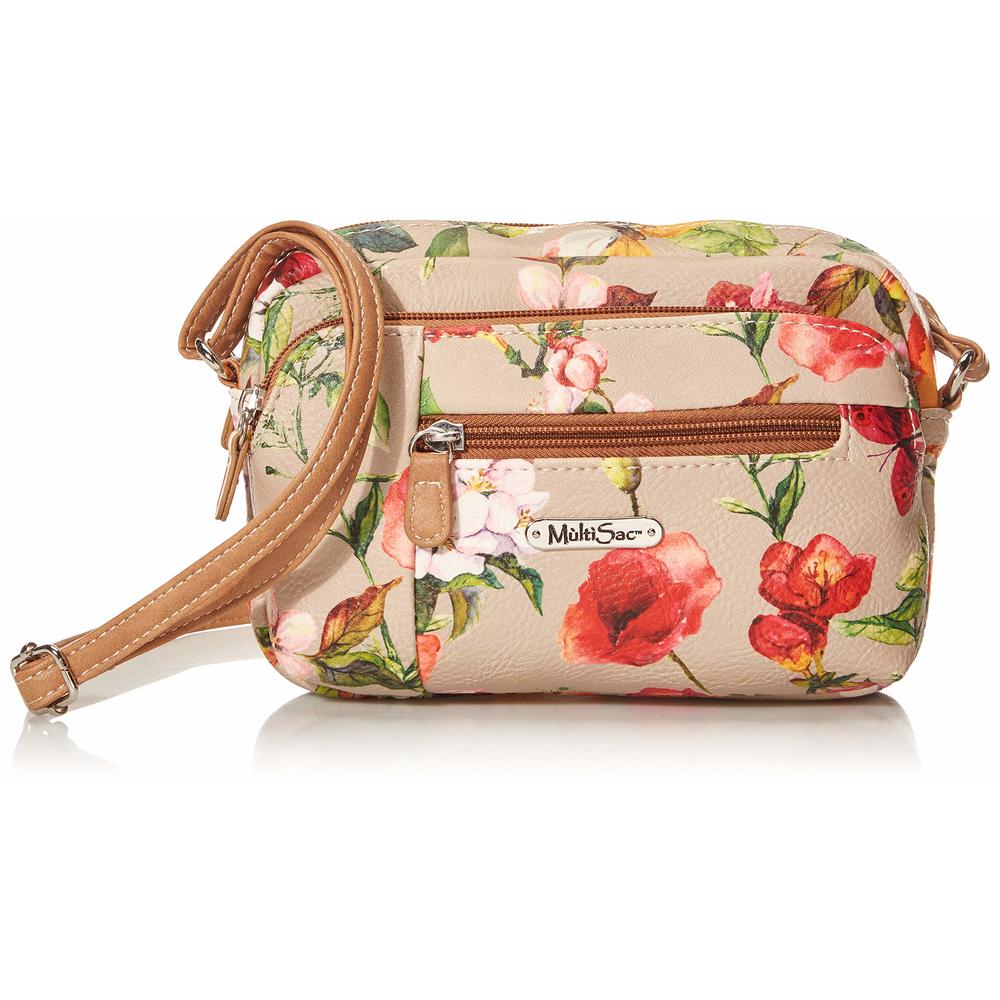 Multisac Dynamic Mini Multisac Mini Dynamic Crossbody Bag, Butterfly/Nude