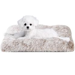 COSYJOY Plush Dog Bed, Washable, Anti-Slip, Crate Mat for Small to Large Dogs, Gray 36 x 23 COSYJOY Plush Dog Bed, Washable, Anti-Slip, Crate Mat for Small to Large Dogs, Gray 36 x 23