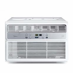 MIDEA MAW06R1BWT EasyCool Window Air Conditioner, Fan-Cools, Circulates, and Dehumidifies, Has A Reusable Filter, and Includes a