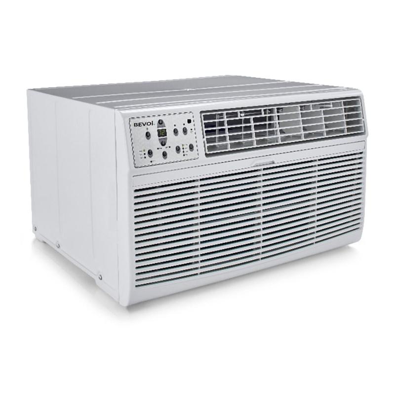 BEVOI BEVTTW142HF 14,000 BTU 220V Through the Wall Air Conditioner with Heater