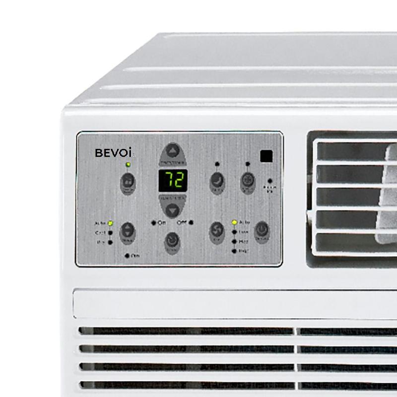 BEVOI BEVTTW142HF 14,000 BTU 220V Through the Wall Air Conditioner with Heater