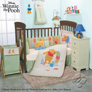 Winnie The Pooh Crib Bedding Collection 5pc Crib Bedding Set