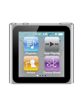 Apple iPod Nano 6th Generation 16GB Silver, Very Good , No Retail Packaging