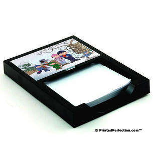 Friendly Folks Printed Perfection Personalized Snowman Family 3 Boys Memo Holder