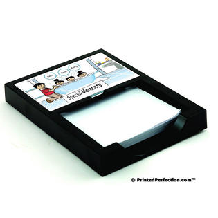 Friendly Folks Printed Perfection Personalized Bath Time Dad 1 Boy 2 Girls Memo Holder