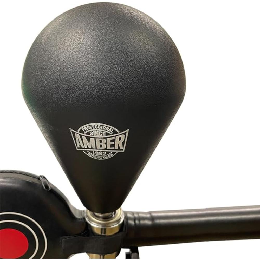Amber Unleash Your Inner Fighter Rapid-Reflex Boxing Bar - The Ultimate 2-in-1 Punch Bag & Reflex Spinning Bar