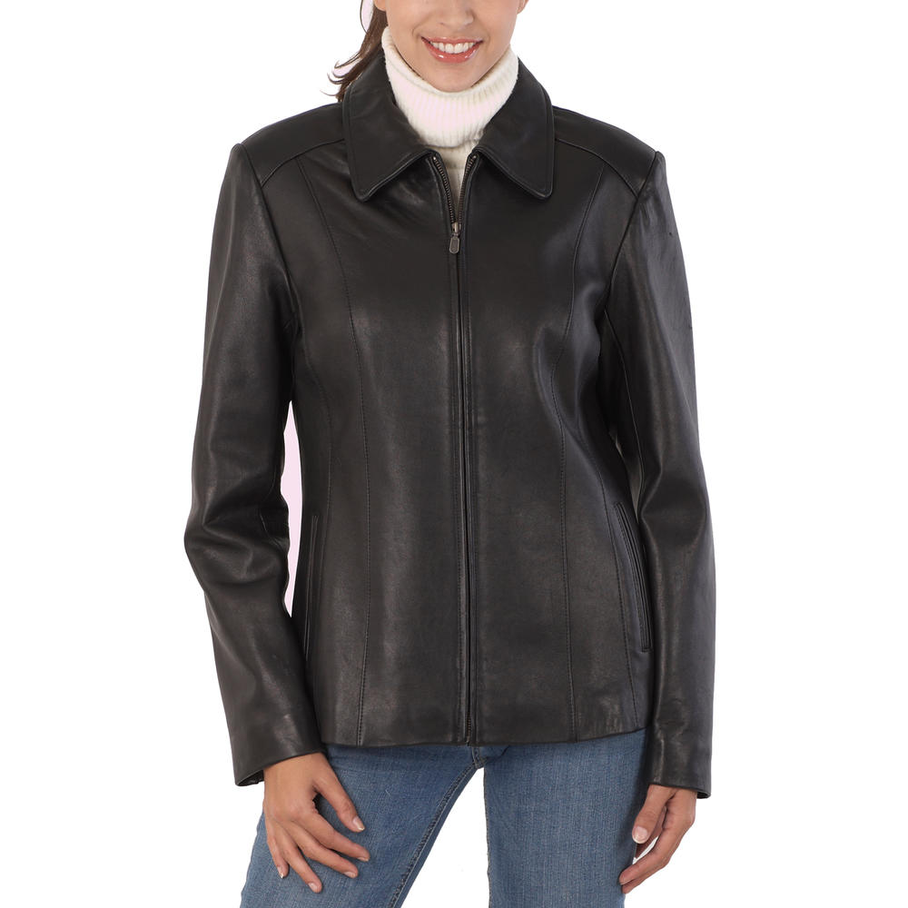 BGSD Women's Miranda New Zealand Lambskin Leather Jacket - Regular & Petite