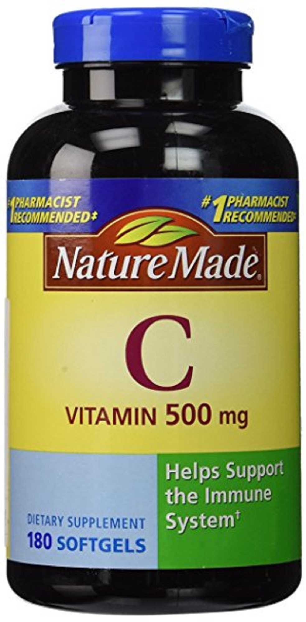 Nature Made Vitamin C 500 Mg 180 Liquid Softgels