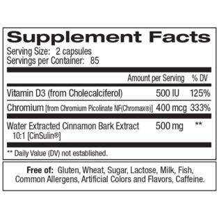 Vit Best Nutrition Advanced Strength Cinsulin 170 Capsules Vit Best Nutrition Advanced Strength Cinsulin 170 Capsules