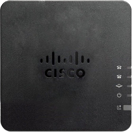 Cisco ATA192-3PW-K9 2-Port Analog Telephone Adapter with Router For Multiplatform Refurbished
