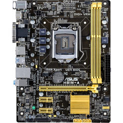 Asus H81M-A H81M-A Desktop Motherboard - Intel H81 Chipset - Socket H3 LGA-1150 - Micro ATX Refurbished