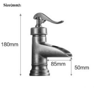 Hiendure Centerset Single Handle Rustic Bronze Bathroom Sink