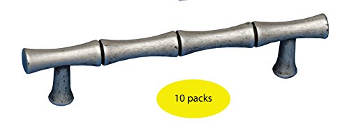 Campbell Hardware Antique Silver Bamboo Door Pulls 96mm Cc 10 Bamboo Door Pulls 96mm Cc