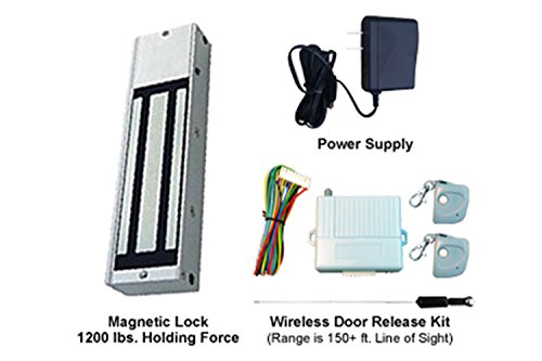 Fas One Door Magnetic Lock Kit 1200lbs Hold Force With