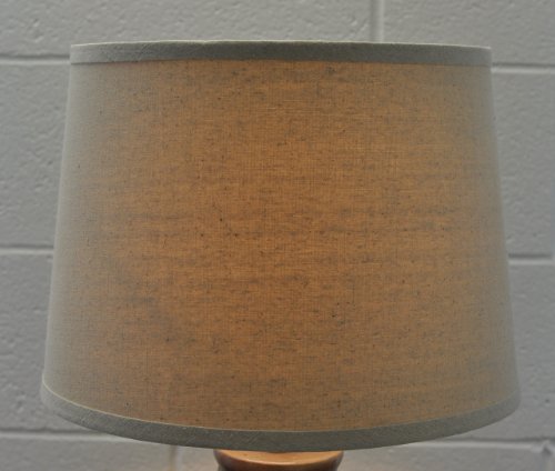 Urbanest Natural Linen Drum Lampshade 12 Inch By 14 10 Spider Home Decor Lighting Lamps Shades Lamp Urbanest Natural Linen Drum Lampshade, 14 Inch Drum Lamp Shade