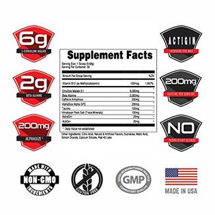 Das Labs Bucked Up Pre Workout Red Raz 6g L Citrulline 3 Das Labs Bucked Up Pre Workout Red Raz 6g L Citrulline 3