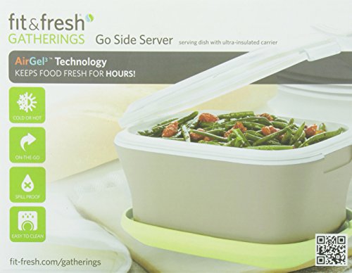 Fit Fresh Gatherings Go Side Insulated Food Saver Server Fit Fresh Gatherings Go Side Insulated Food Saver Server 2