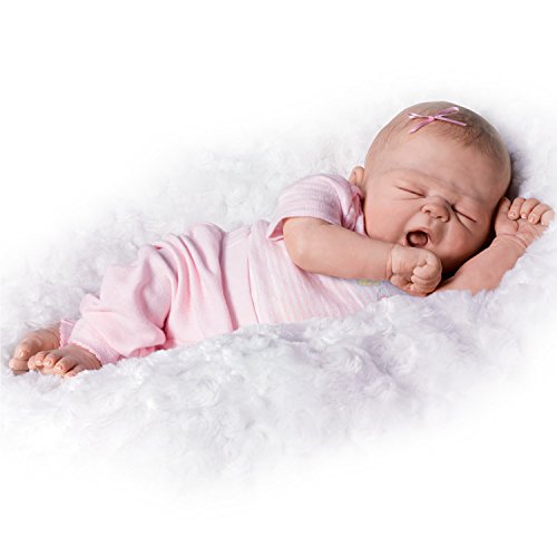 The Ashton Drake Galleries Violet Parker So Truly Real So Sleepy Girl Baby Doll By Toys Games Action Figures Accessories Playsets