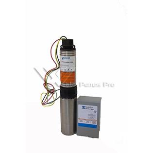 well submersible 5hp 230v pump water 3wire goulds