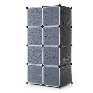 Ikayaa Diy Portable Clothes Closet Wardrobe Cabinet Cloth Shoes Ikayaa Diy Portable Clothes Closet Wardrobe Cabinet Cloth Shoes Storage Organizer 3