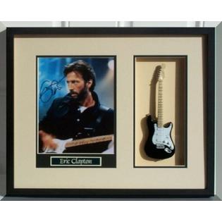 Artstudio35 Eric Clapton Guitar Shadowbox Shadow Box Frame Blackie