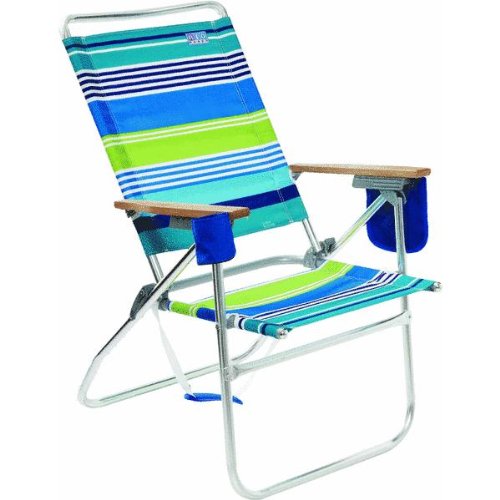 Rio Brands Chairs Hi Boy Beach Chair Fitness Sports Outdoor Activities Camping Hiking Camping Chairs Tables
