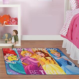 Disney Princess Digital Printed Rug Multicolor 40 X 54 Baby Disney Princess Digital Printed Rug
