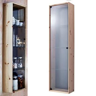 Ikea Gl Door Curio Cabinet Lockable Wall Mount With Solid Pine Gl Door Curio Cabinet Lockable Wall Mount With Solid Pine Wood Frame Lock And Key Included