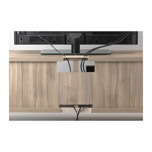 Ikea Tv Unit Walnut Effect Light Gray Lappviken White 10202 20823