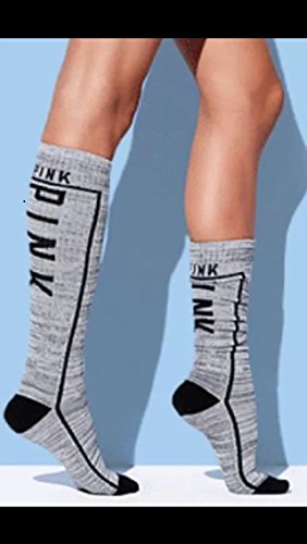 vs pink knee high socks