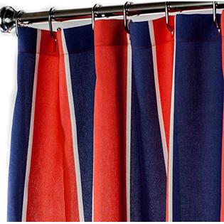 Decorative Things Extra Long Shower Curtain Nautical