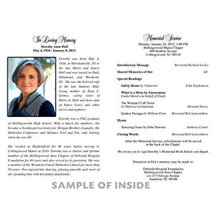 funeral program site path funeral program paper pkg of 25 home
