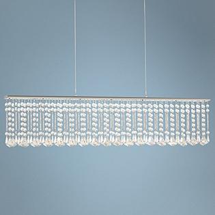 Vienna Full Spectrum Keanna Chrome 39 1 2 Wide Led Crystal Island Vienna Full Spectrum Keanna Chrome 39 1 2 Wide Led Crystal Island Chandelier 4