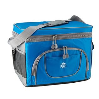 North Peak 30 Can Soft Cooler With Removable Hardliner Blue Fitness Sports Fan Shop Tailgating Outdoor Coolers