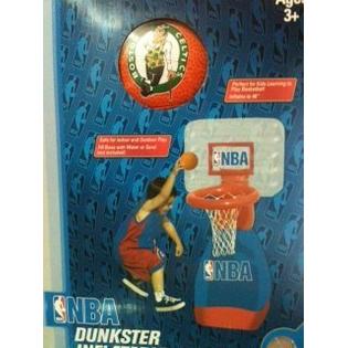 Dunkster Nba Inflatable Indoor Basketball Hoop Set Boston Celtics