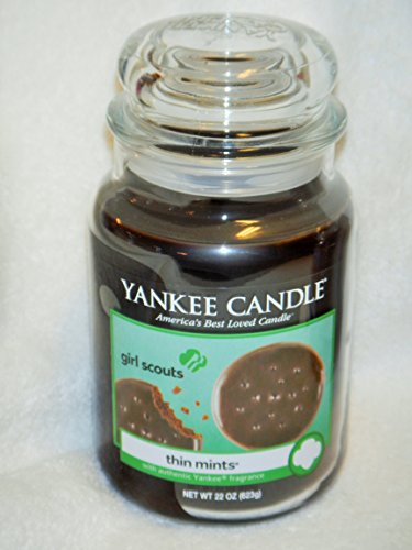 Yankee Candle Girl Scout Thin Mints Large Jar Candle - Home ...
