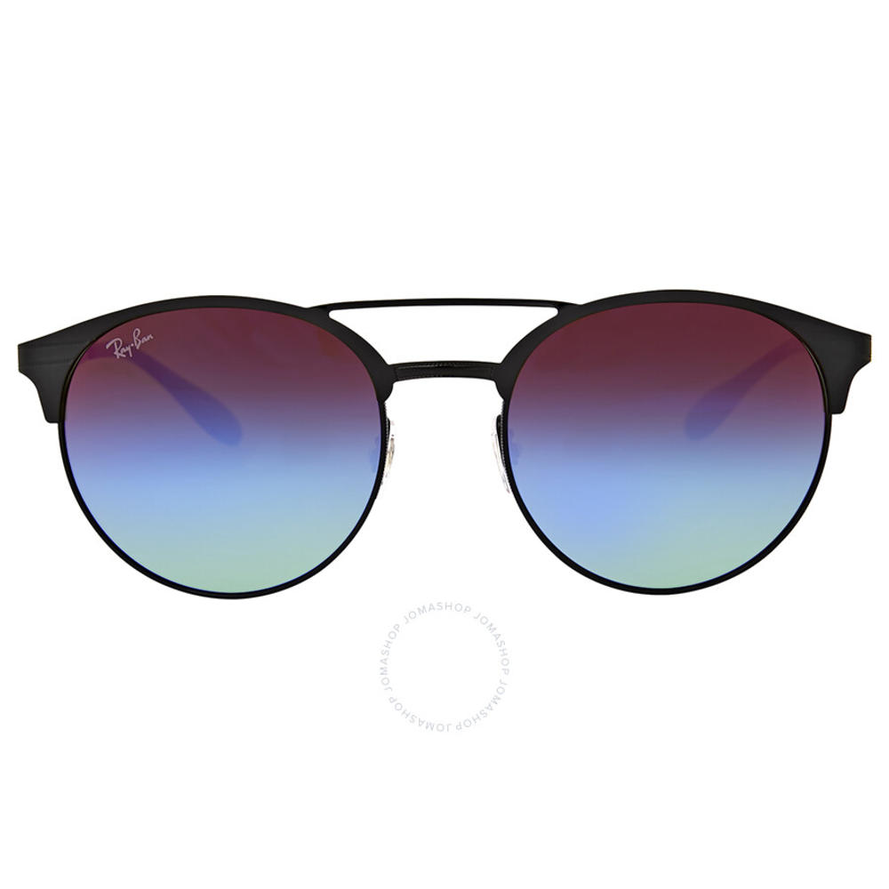 Ray Ban Ray Ban Blue Violet Gradient Lenses Round Sunglasses Ray Ban Ray Ban Blue Violet Gradient Lenses Round Sunglasses