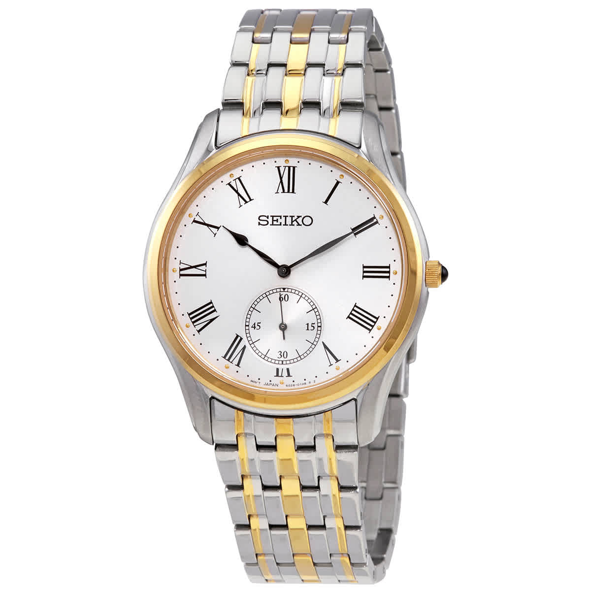 seiko men sgf204 two tone watch from 